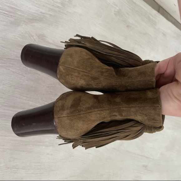 Christian Louboutin Fringe Boho Booties - Picture 10 of 12